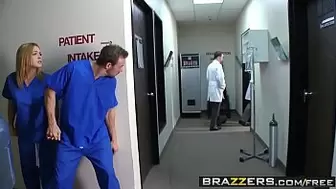 Brazzers - Doctor Adventures - Sleazy Nurses scene starring Krissy Lynn and Erik Everhard