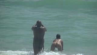 Caribbean Nude Beach Vacation Part one and two - Exhibitionist Ex-wife Helena Price SECRETLY WATCHING SELF PERSPECTIVE!!!