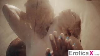 Steamy Shower Foreplay Leads To Bedroom Fucking - Quinton James, Nala Brooks - EroticaX