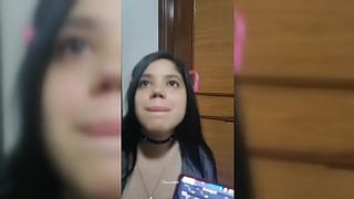 My GF INTERRUPTS ME In the middle of a FUCK game. (Colombian viral movie)