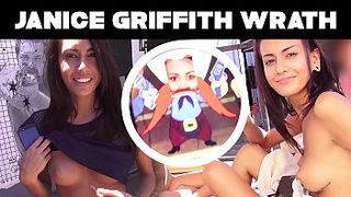 JANICE GRIFFITH ROUGH SEX BTS SET OF - ALL SCENES FROM WRATH - Featuring: Carmen Caliente / Carmen Callaway / Dani Daniels / Delilah Davis / Janice Griffith / Jessica Ryan / Sadie Santana / Trinity St Claire / Vyxen Steele & James Deen